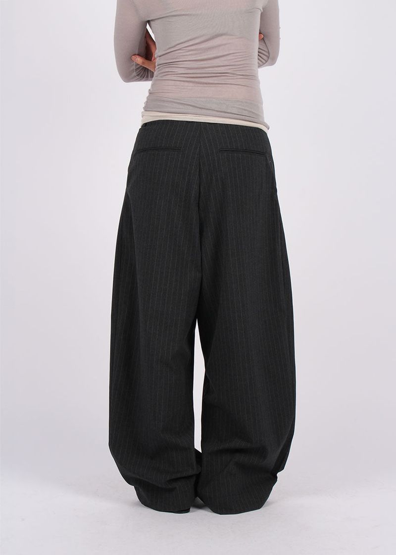 PIN STRIPE BALLOON SLACKS