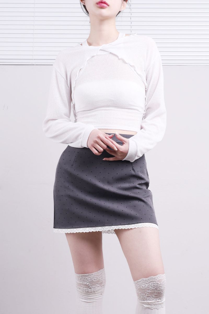 NONCODE(ノンコード)の「Arka wave crop bolero + nasi set(Setup)」