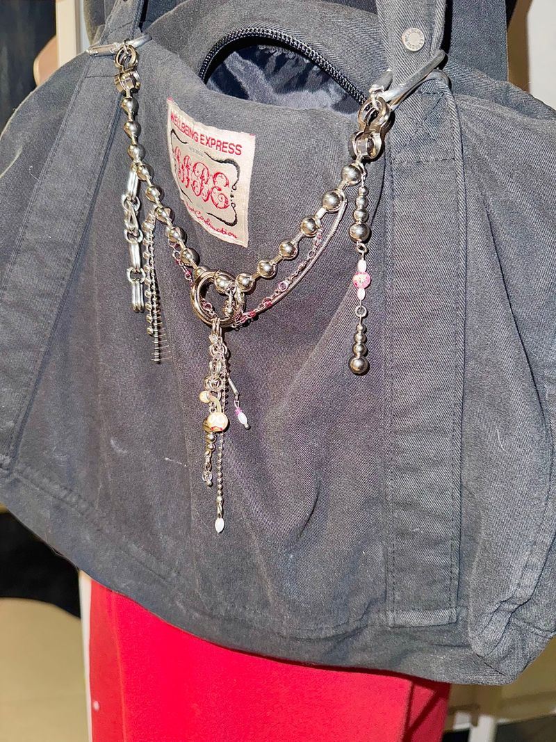 Overdose Pink bag chain