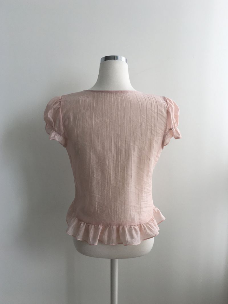 Blooming blouse (short sleeves ver.)