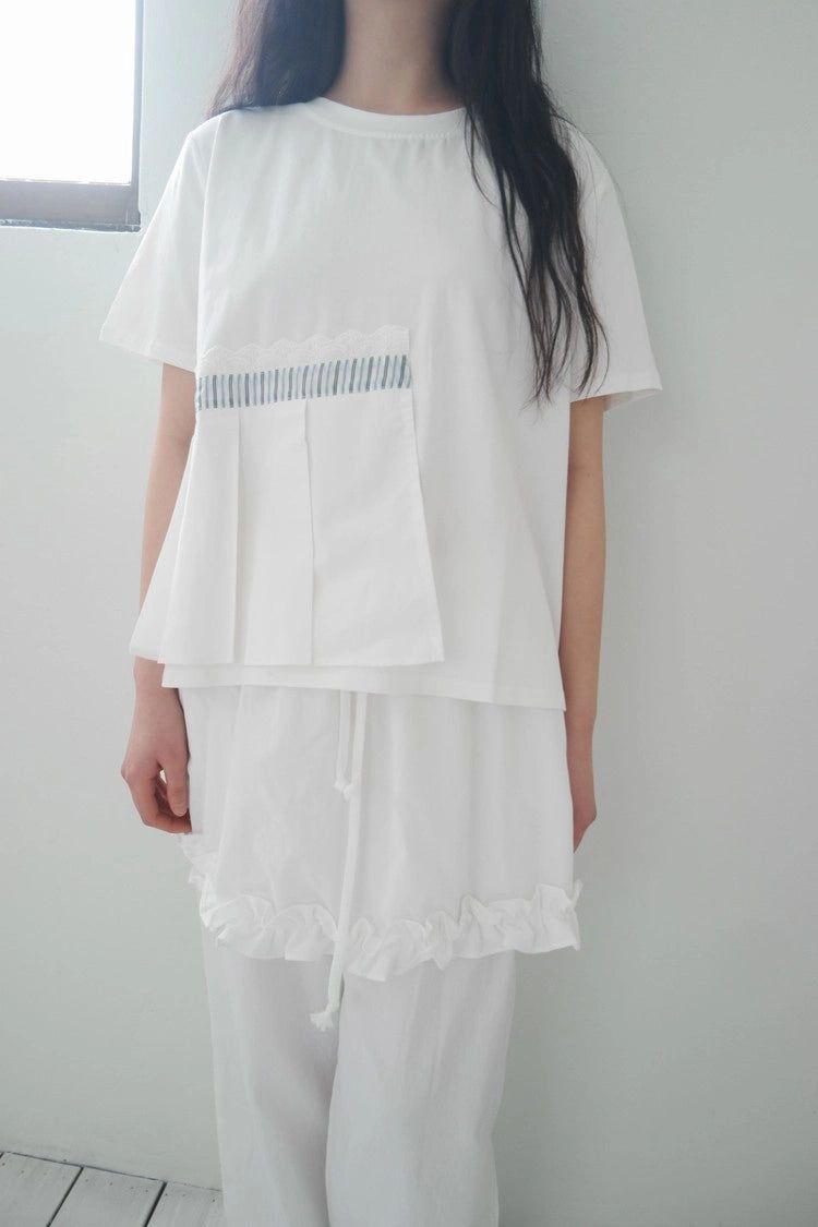 half pleats T (2c)