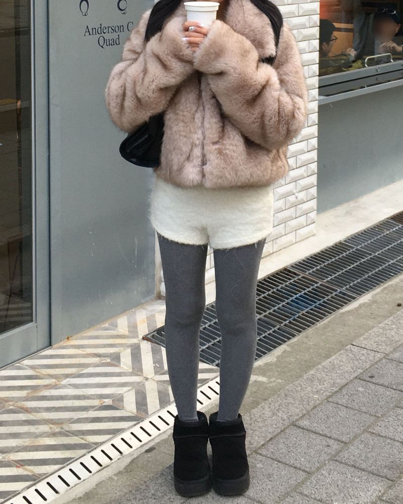 モヘアショーツ