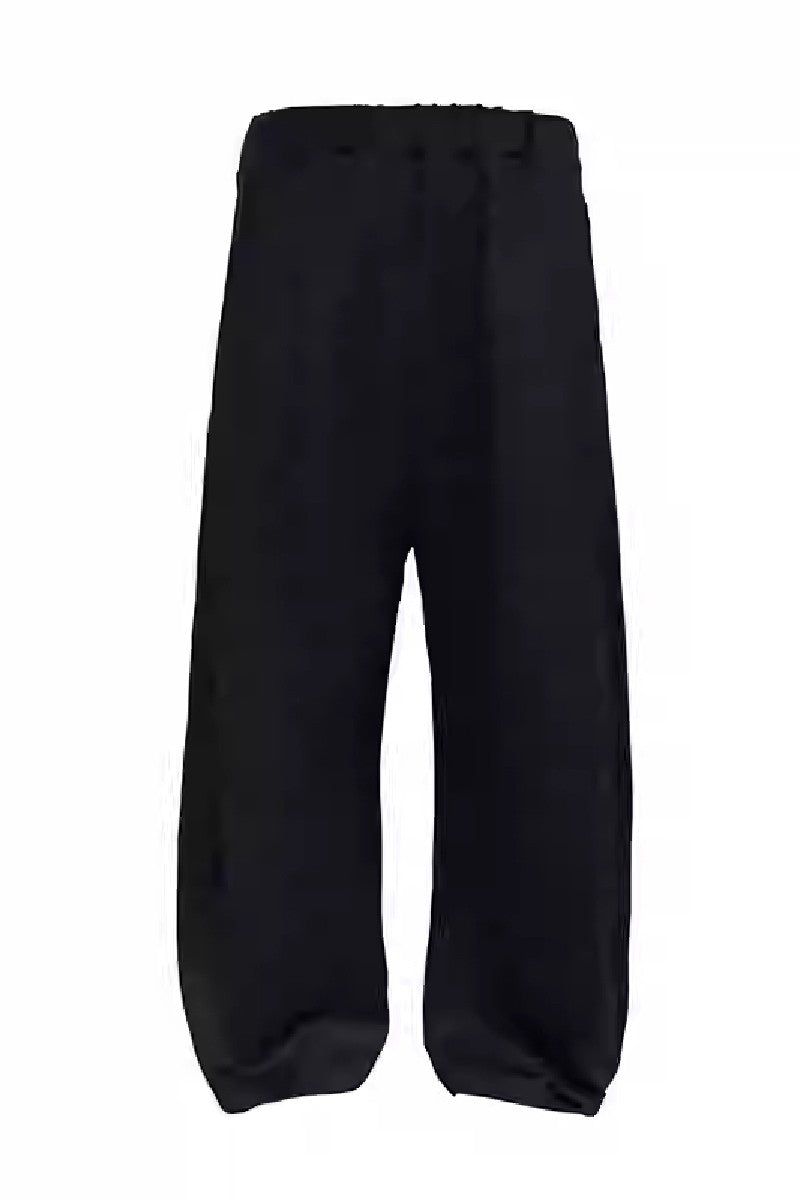 Drop Crotch Knit Trousers