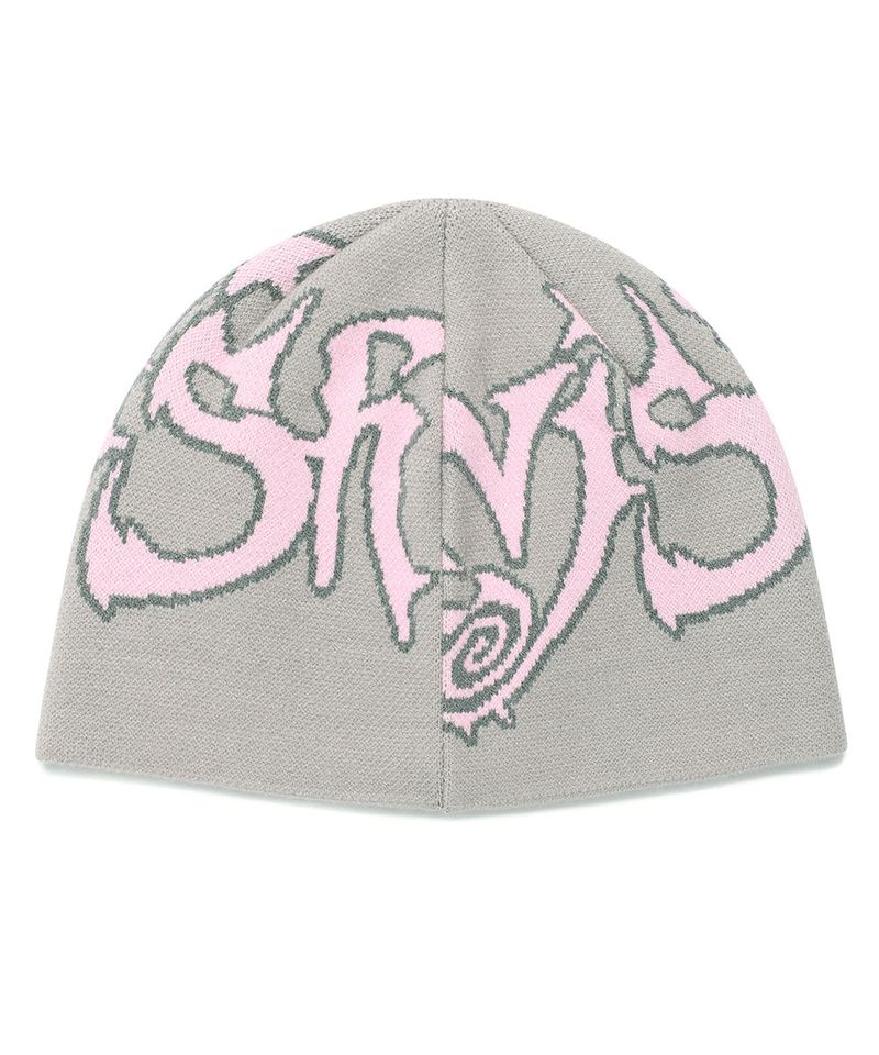 PSYCHE JACQUARD BEANIE GREY(CV2FSUAB20A)