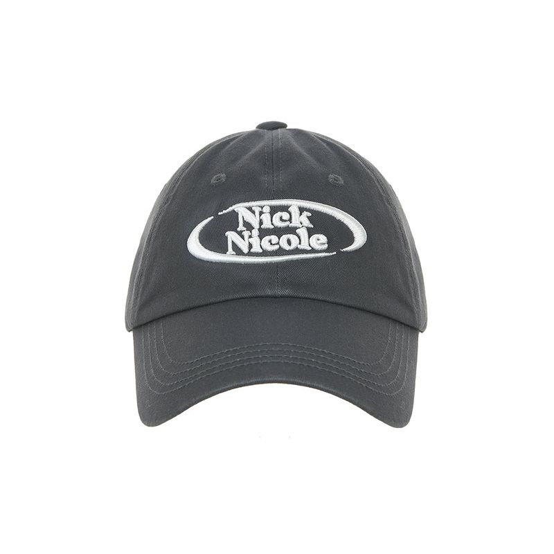 NICOLE SEOUL CIRCLE BALL CAP_BEIGE