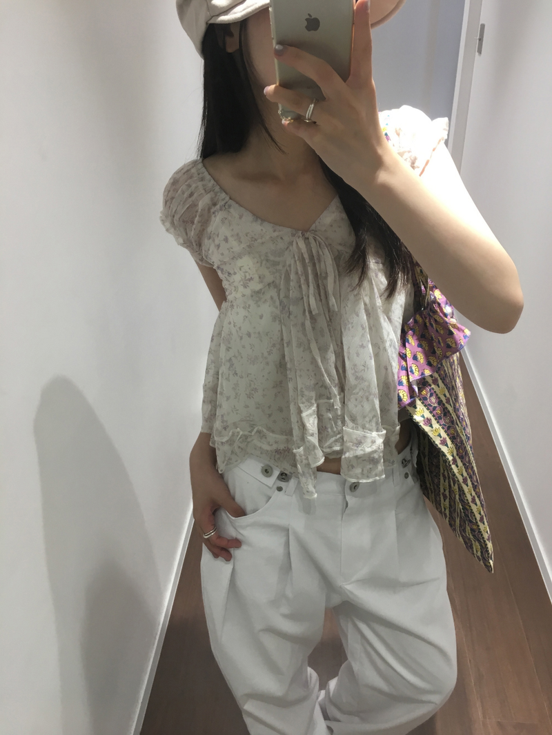 Roman Chiffon Blouse (2color)