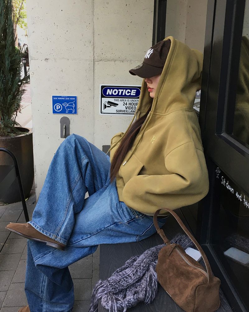 [ORIGINAL] Tibet 2-Way Cropped Hood Zip-Up