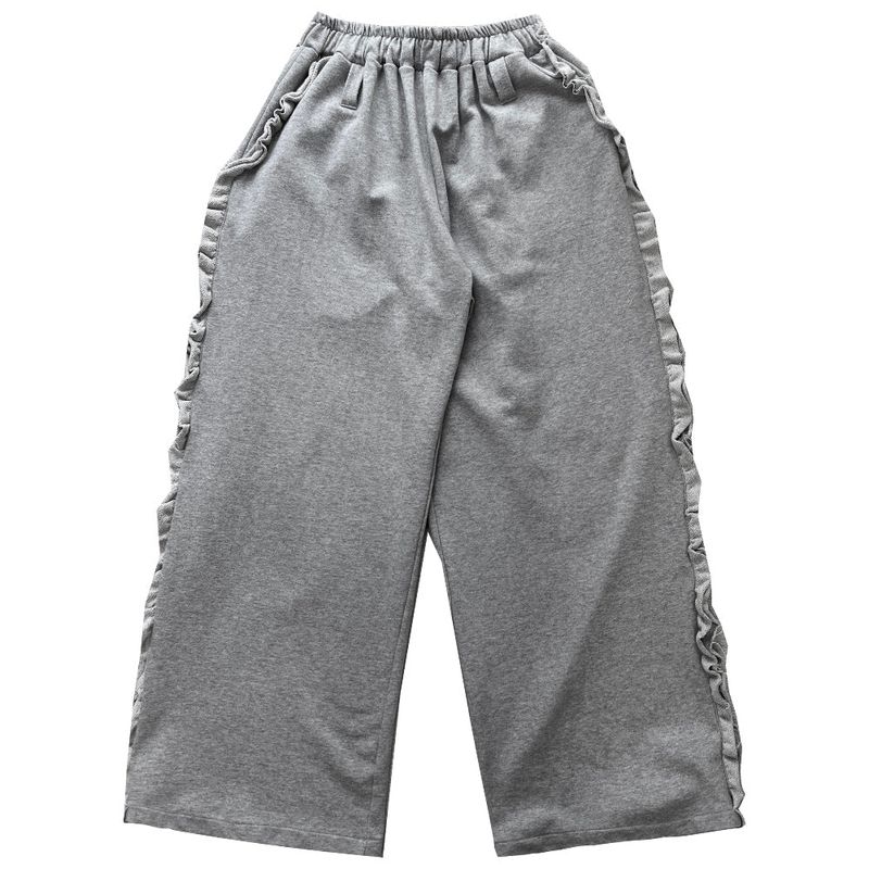 Midweek Ease Belt Loop Side Frill Training Long Pants (3 colors)