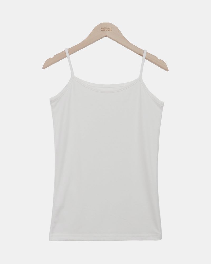 Bisom Color Strap Sleeveless Top
