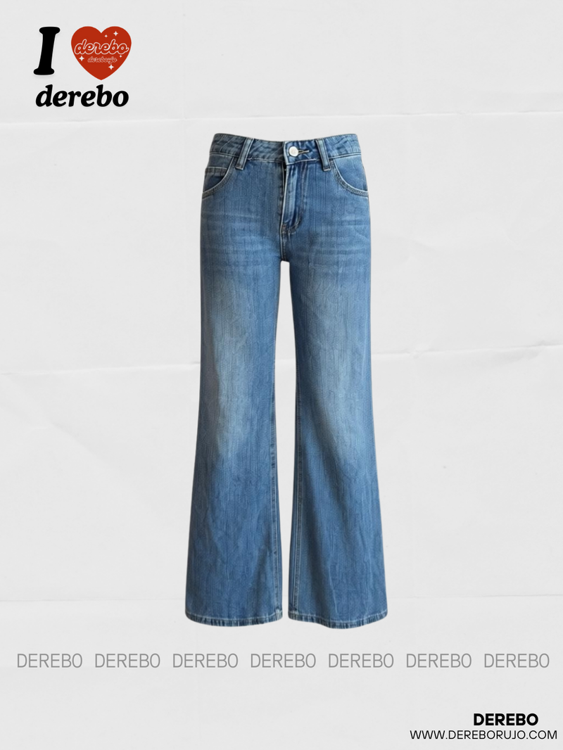 dereborujo（ドレボルゾー）の「low semi-long denim pants（Pants）」