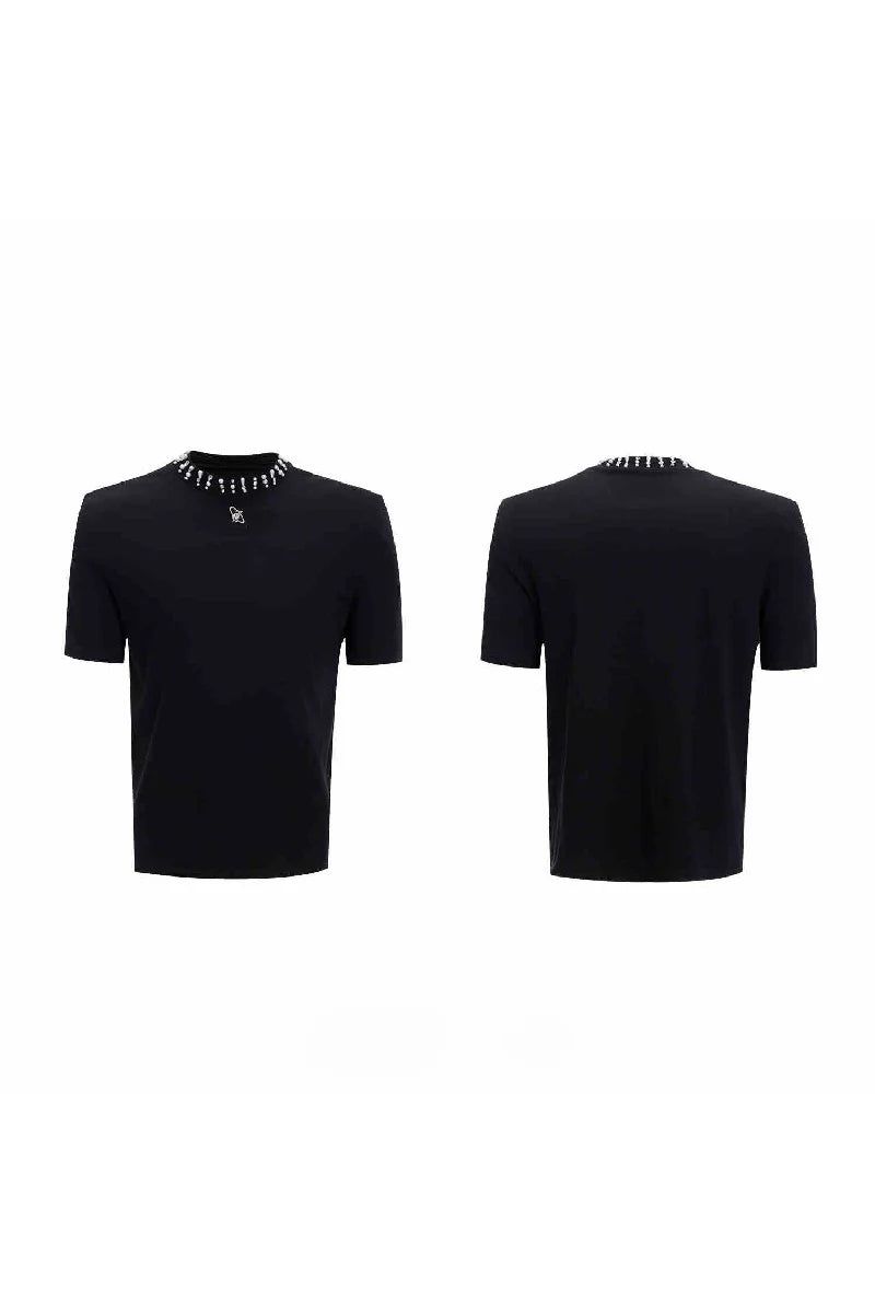 Modal Rhinestone Pearl Tee