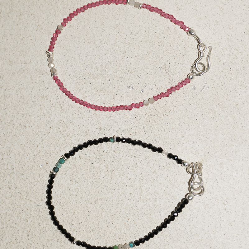 GLITTER BRACELET PINK