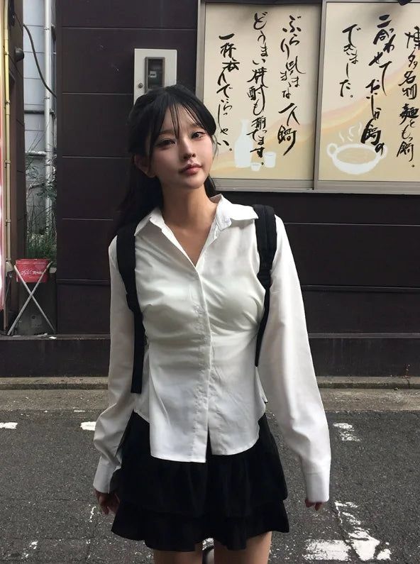 anyonemore（エニーワンモアー）の「Muon Side Snap Shirt（Tops）」