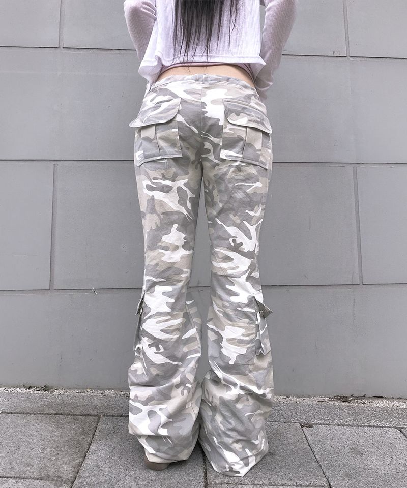 camo cargo bootscut pt (2colors)
