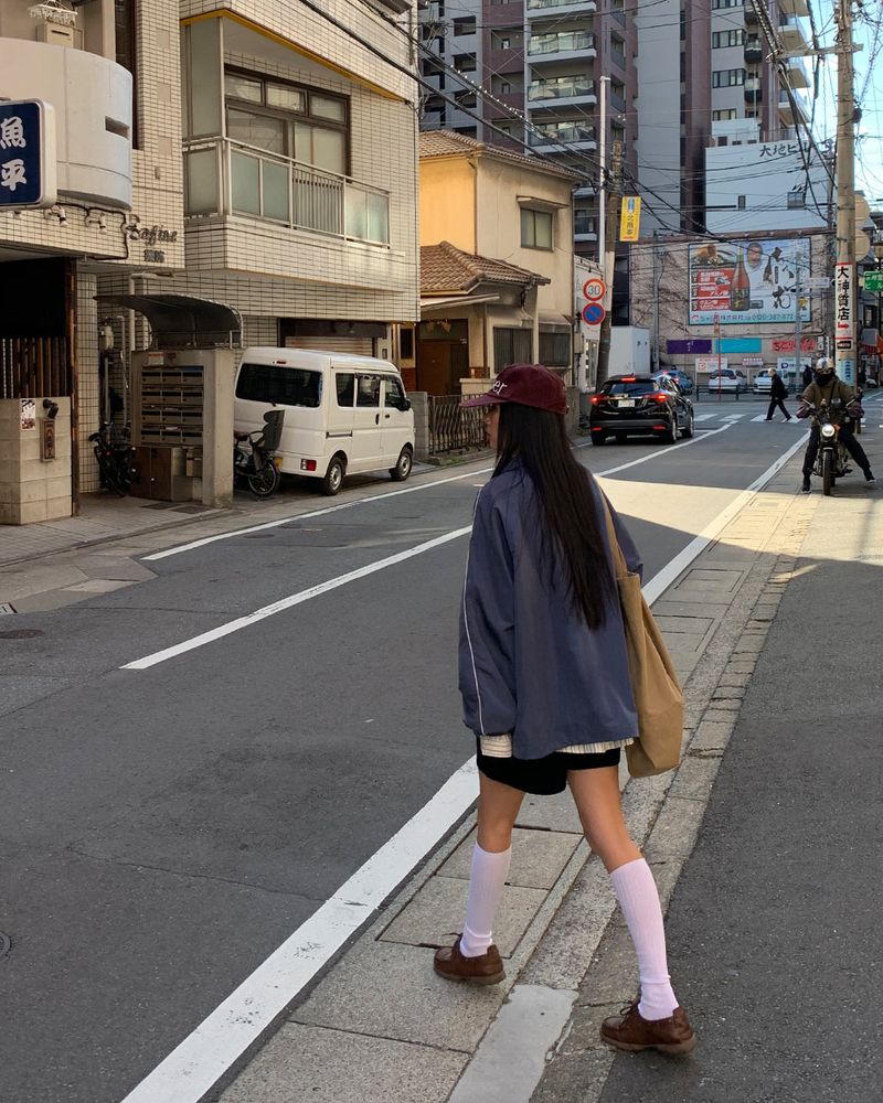 [ORIGINAL] ライトモノラインナイロンウィンドブレーカー