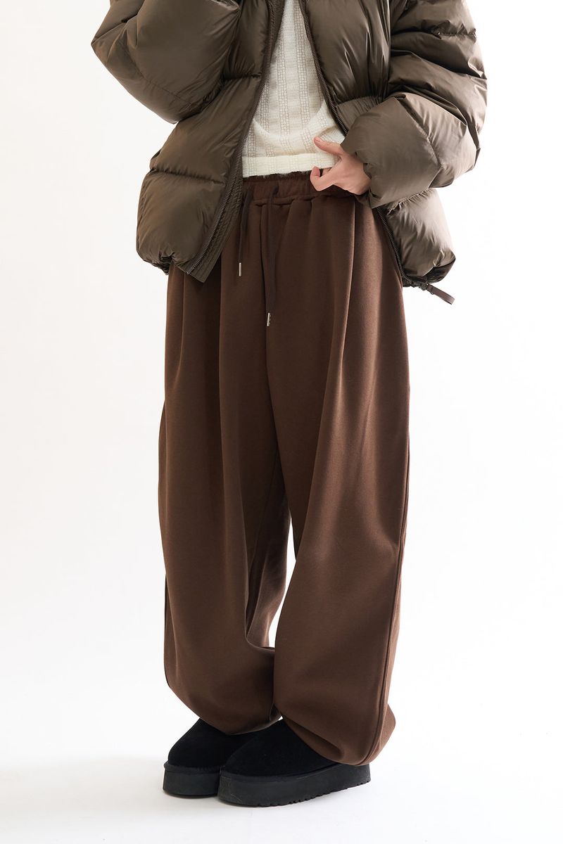 Raucohouse(ラウコハウス)の「Mink pintuck balloon jogger sweatpants(Pants)」