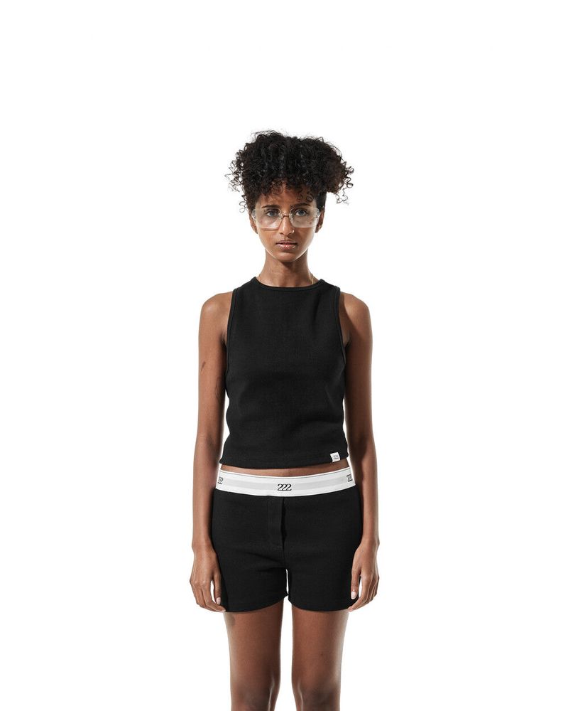 2TWODUL（イトゥードゥル）の「TOP 010 (BLACK)（Tops）」