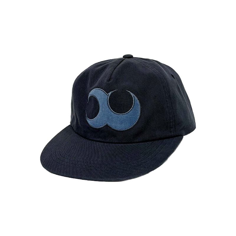 BASIC LOGO WASHED CAP (NAVY)