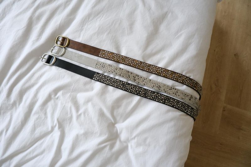 y2k stud bling belt
