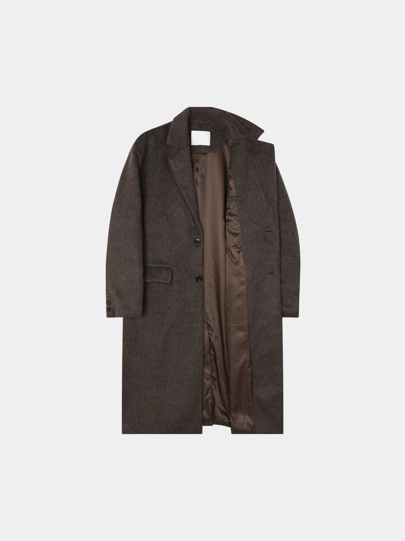 Kinder Hairy Long Coat