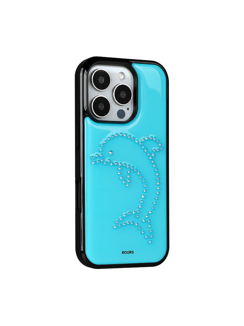 cubic neon case (dolphin)