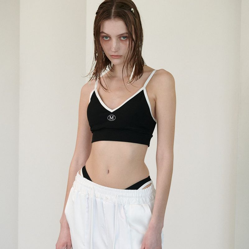  SYMBOL LOGO BIKINI, BLACK