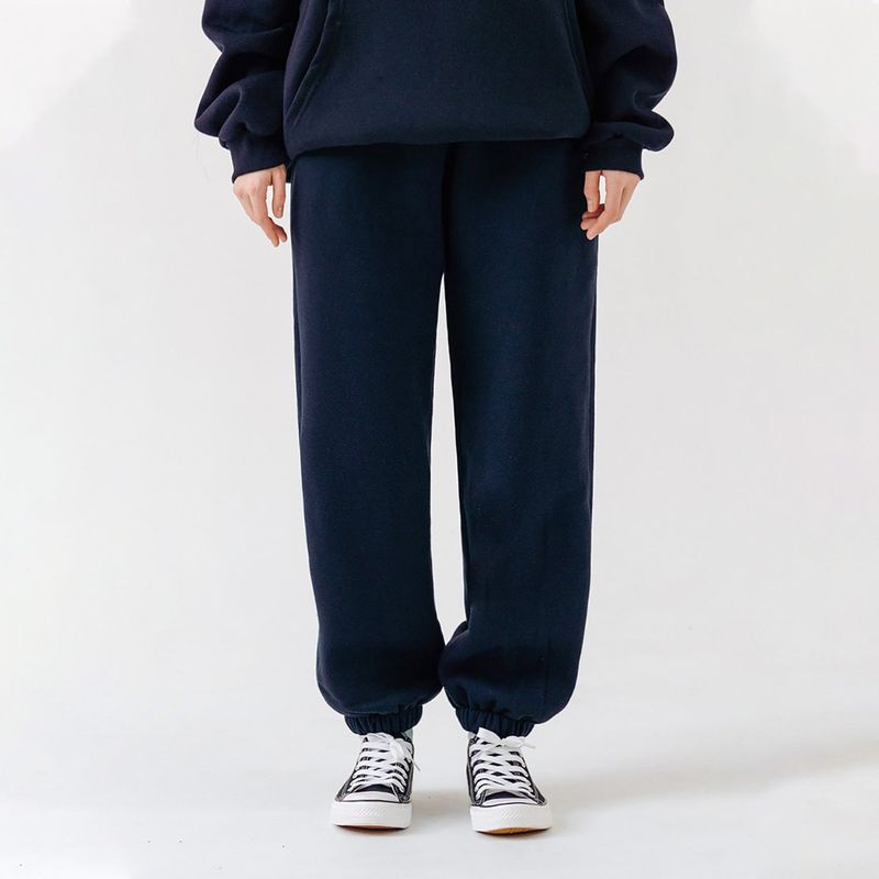 PLAIN BANDING JOGGER PANTS