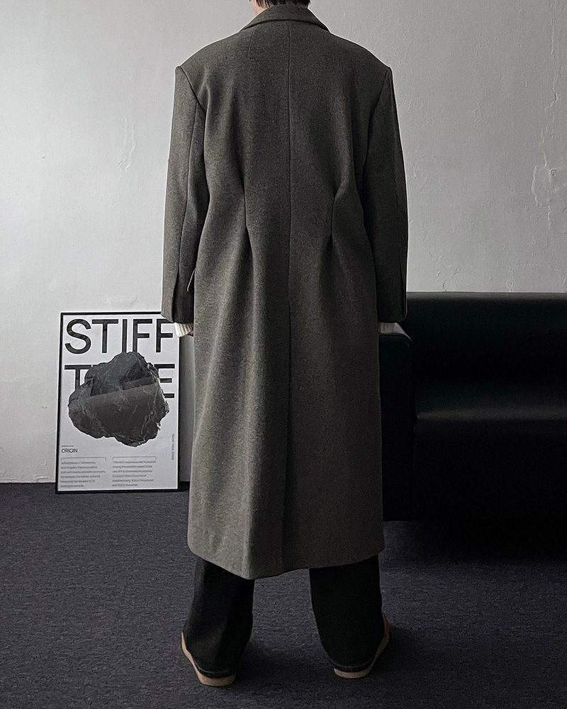 YM Lauren Wool Dart Coat (4 colors)