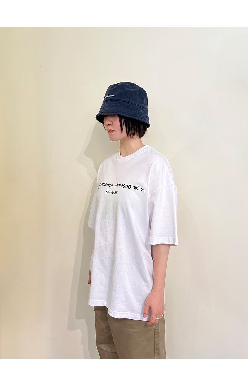 000design Logo Bucket Hat / Black