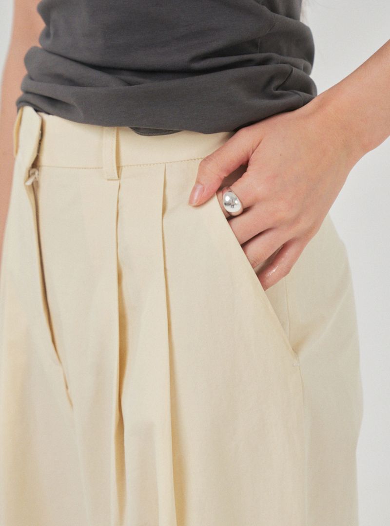 basic pants (cream)