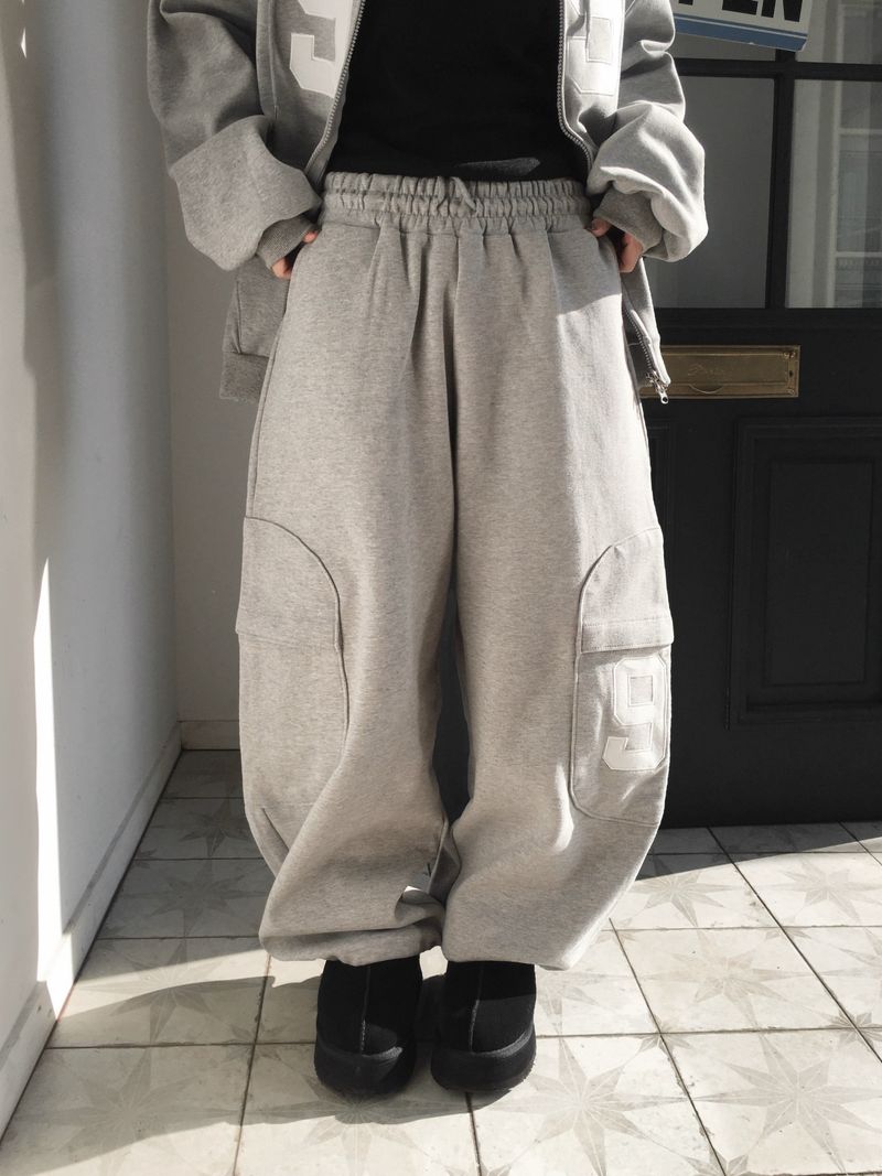[SET] 99 Round Cargo Sweatpants (3c)