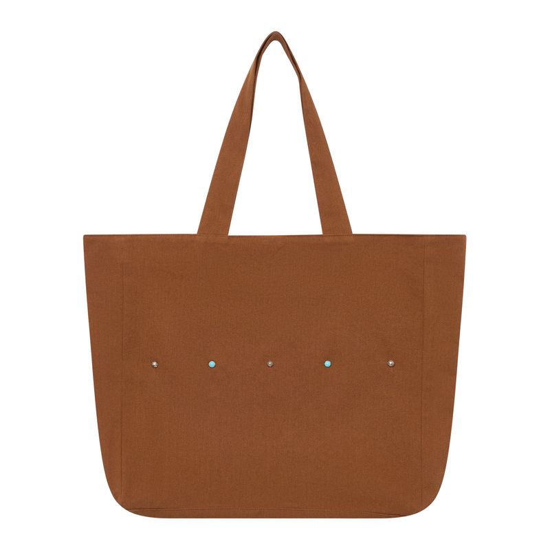 Nouvelle Lumiere(ヌヴェルルミエール)の「Aneq Tote Bag Brown(Bags)」