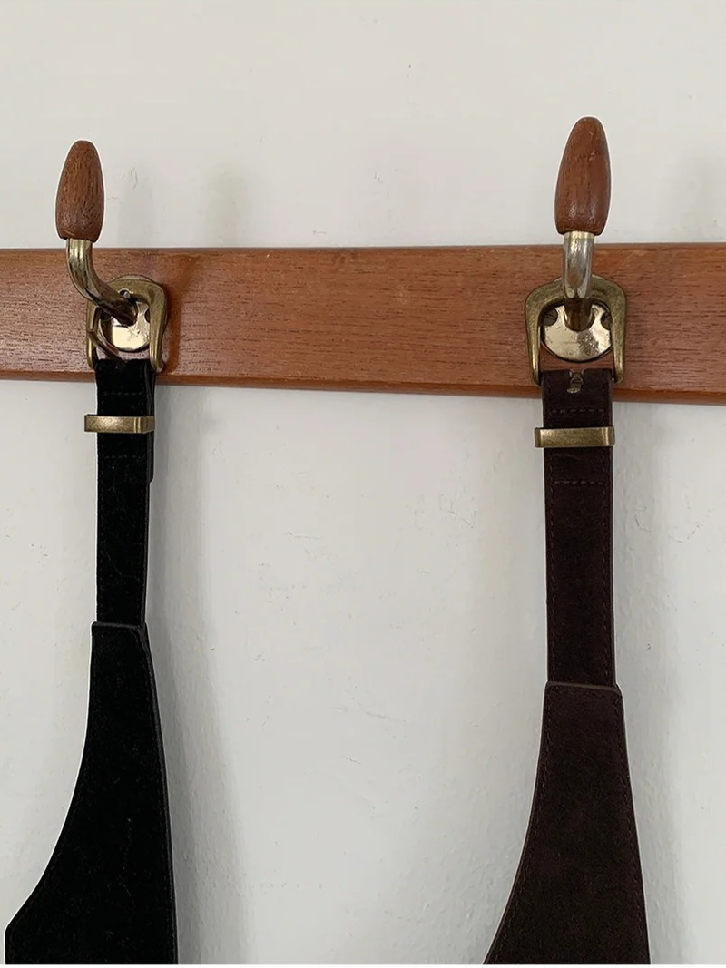 SUEDE POCKET BELT BAG (2C)