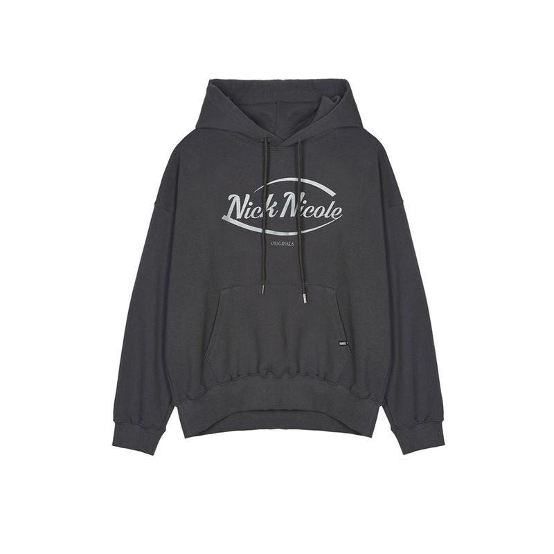 NICK&NICOLE(ニック&ニコール)の「NICOLE ORIGINALS HOODY_CHARCOAL SILVER(Tops)」