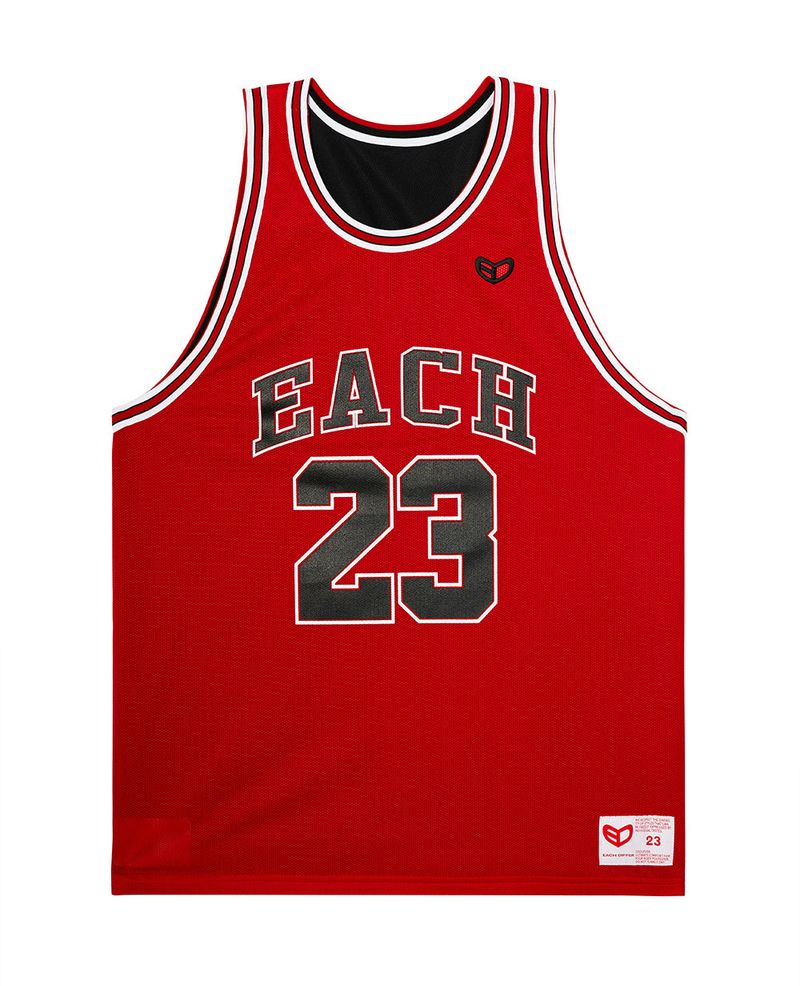 REVERSIBLE JERSEY_ RED/BLACK