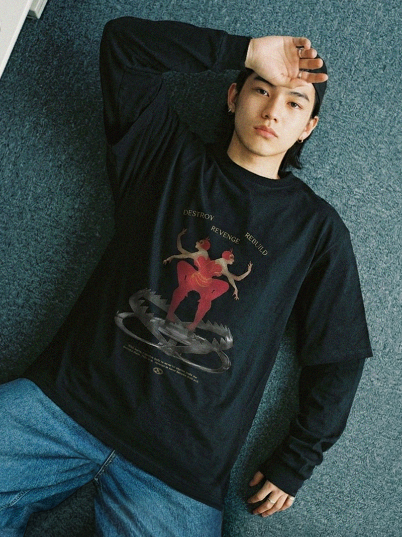 リベンジ( OVERSIZE TEE )