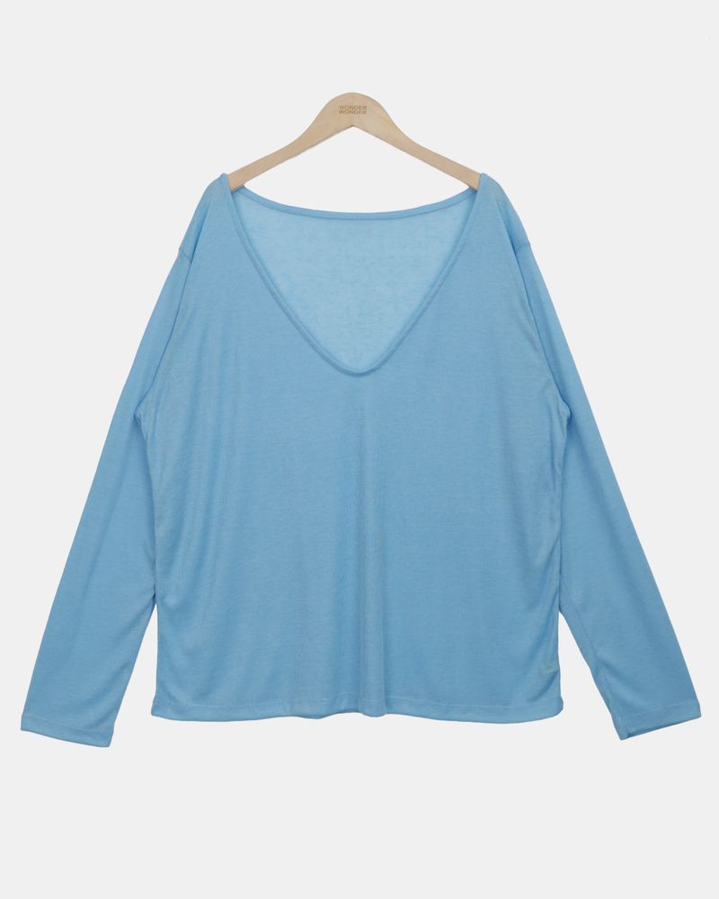 Kajul Sheer Long-Sleeve T-Shirt