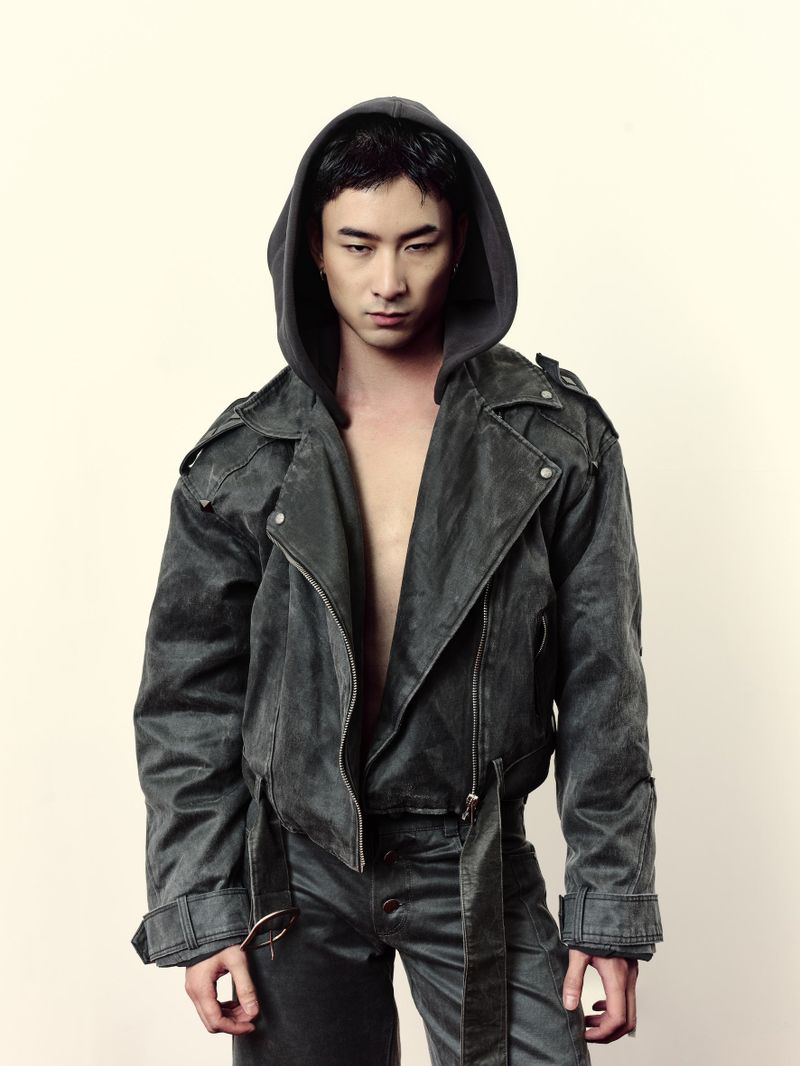 UNISEX - STRIKOR - Vintage washed jacket