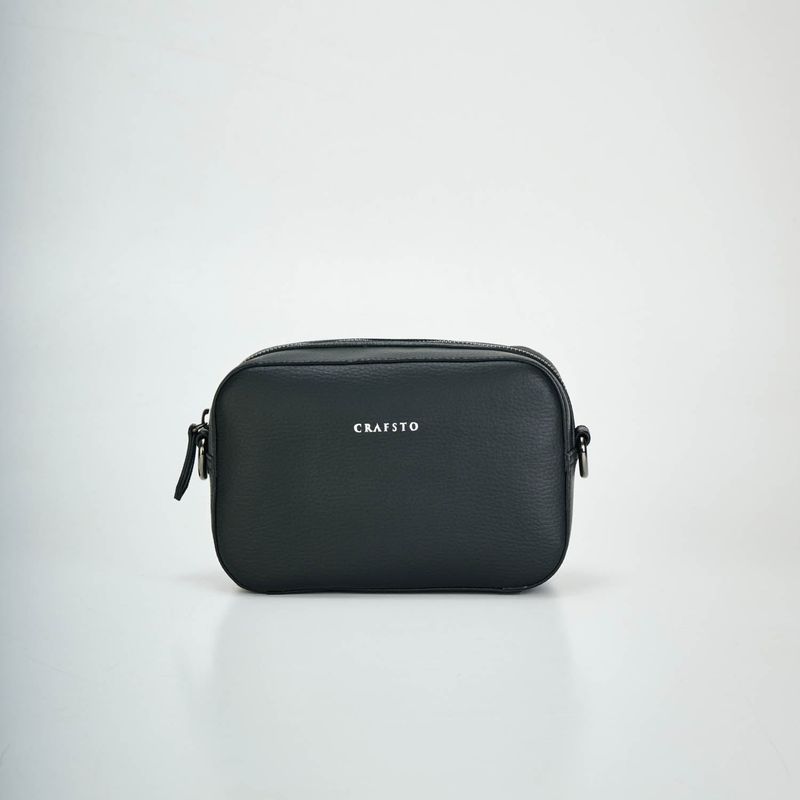 Mushroom Leather Travel Pouch