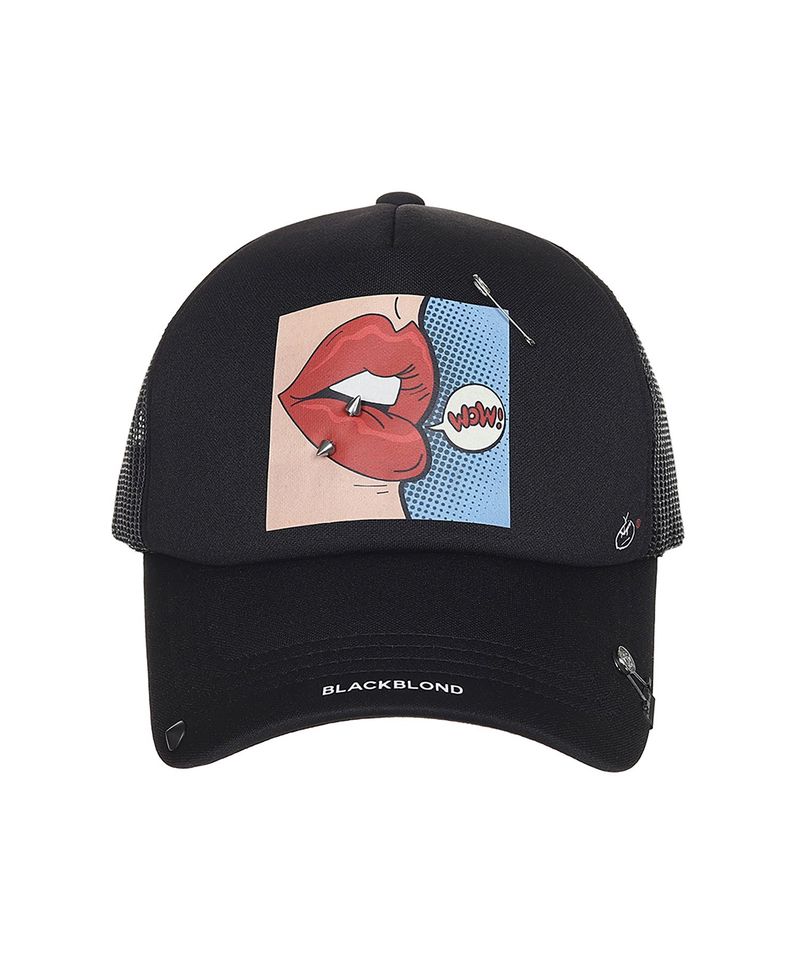 BBD Pop Clash Trucker Mesh Cap Dark Ver. (Black)