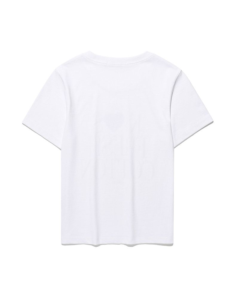 Ivy Kiss Logo Tee White (KIB6MFT512A)