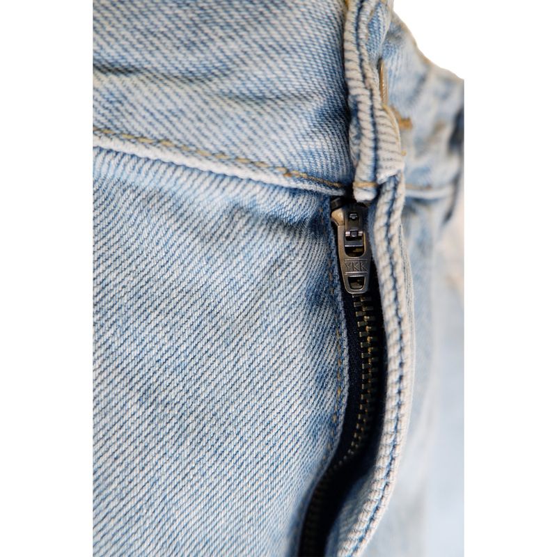 Curved Side Line Denim / Light Blue