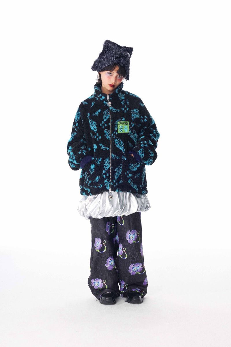 Lamb wool coat