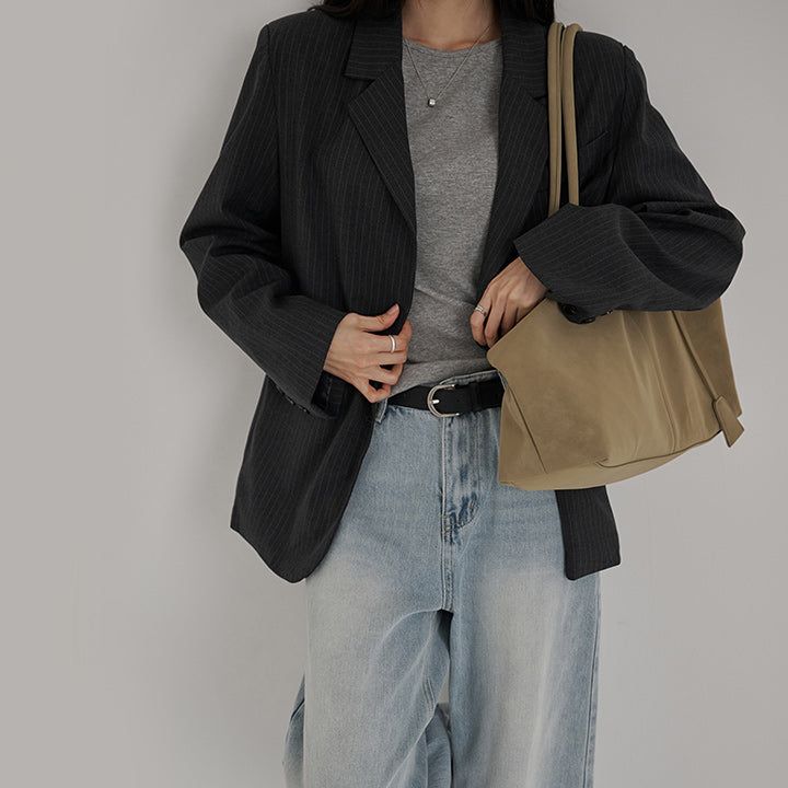 blitti（ブリッティ）の「[Rayro] Stripe Oversized Fit Jacket - 2 Colors（Jackets/Outerwear）」