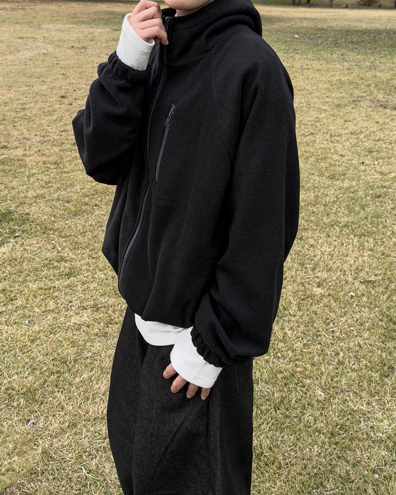 Shadow Fleece Warmer Half Neck T-Shirt