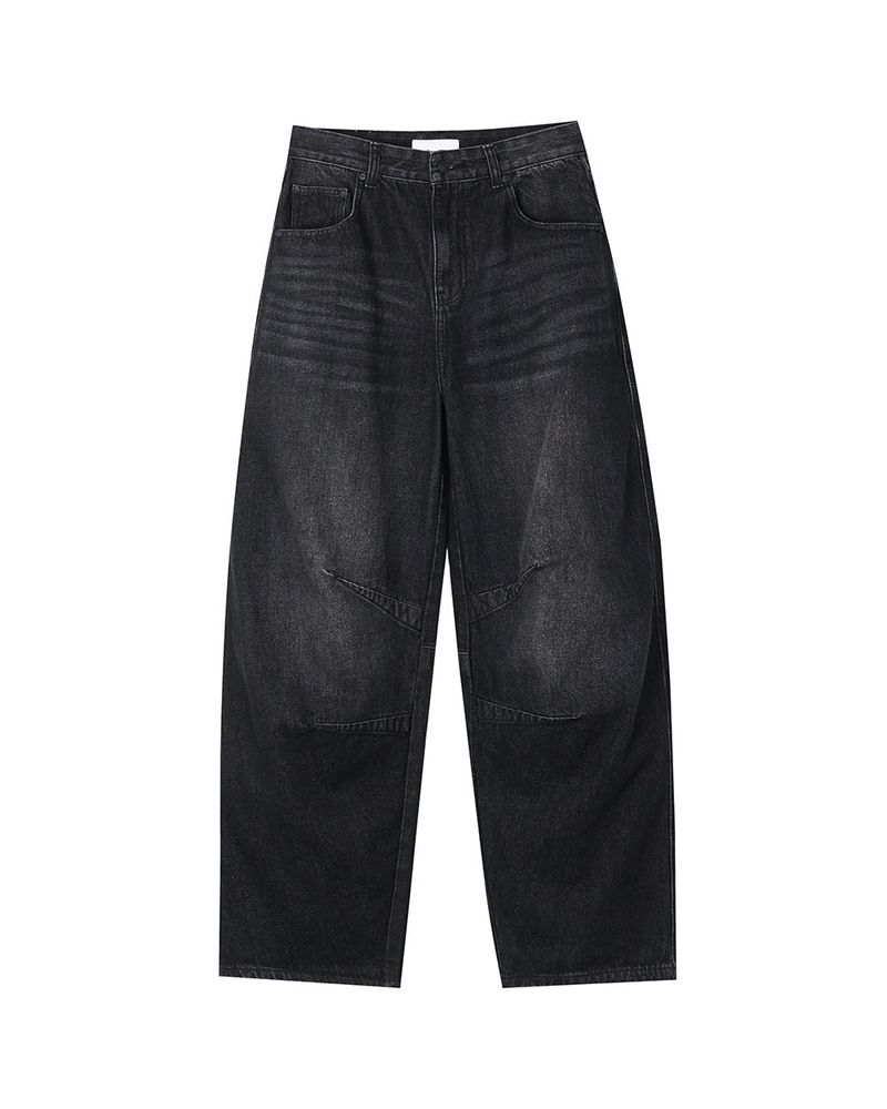 Nova Curved Panel Denim Pants
