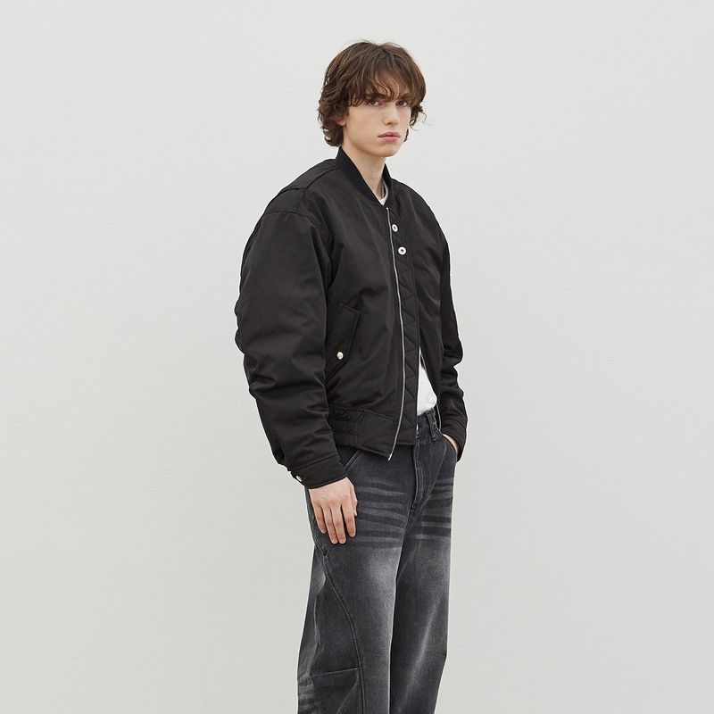 Modern MA Bomber Jacket (Black)