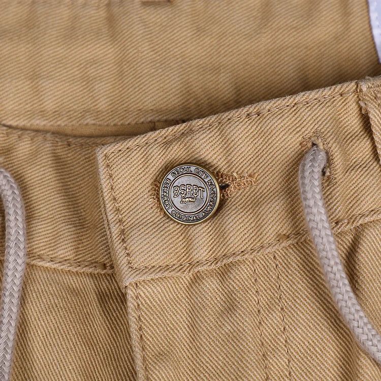 CARGO LOOSEFIT COTTON PANTS BEIGE