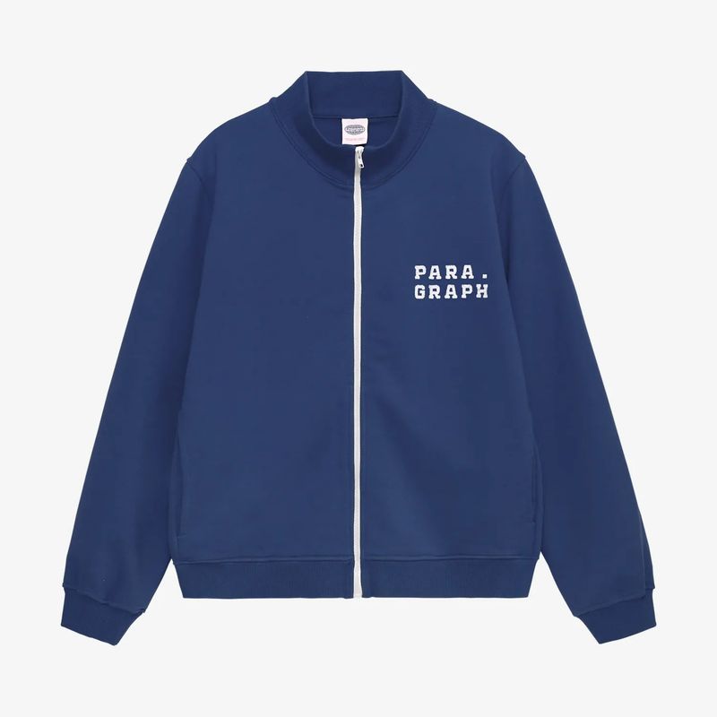 PARAGRAPH COTTON JERSEY ZIP-UP
