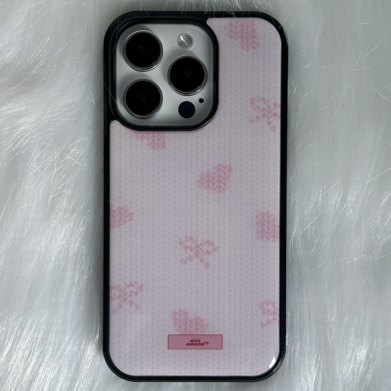 【MADE】 Lovely knit epoxy case